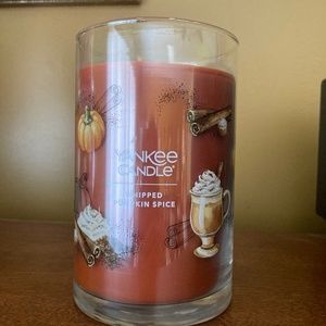 Yankee Candle whipped pumpkin spice 20 oz jar